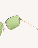 GOLD / LIGHT GREEN