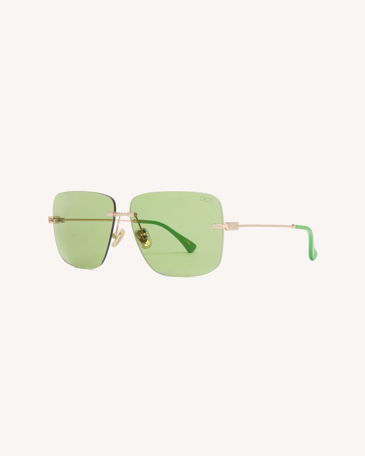 GOLD / LIGHT GREEN