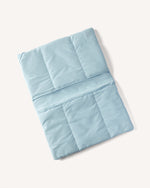 Light blue PUFF CASE on a white background - BBY BLUE