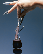 matte chocolate / dark smoke / silver