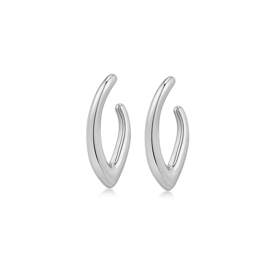 The Chain Sculpt Link Earrings