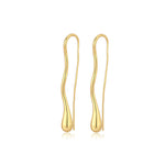 The Drip Drop Threader Earrings